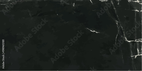 Abstract dark textured background with delicate white mineral veins resembling marble or stone surface with subtle grunge elements for graphic design