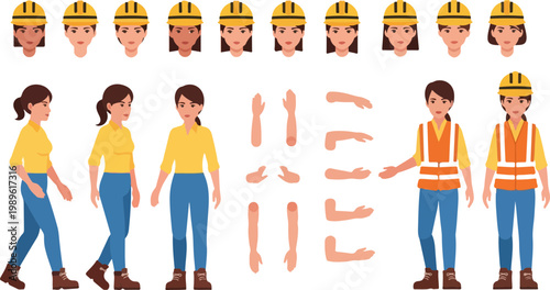 Construction Worker Illustrations 1.