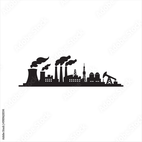 construction worker with a building