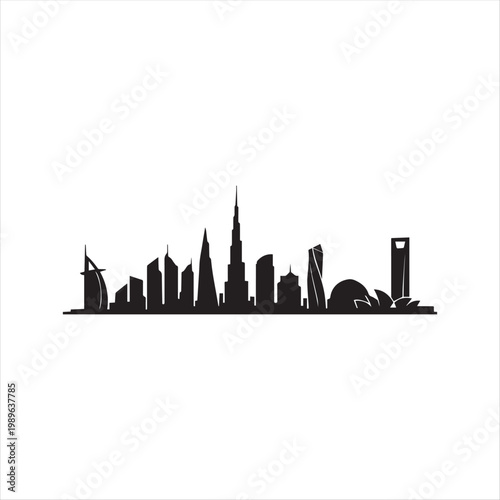 taj mahal silhouette