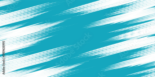 Dots halftone white and blue color pattern gradient grunge texture background. Dots pop art comics sport style vector illustration. vector grunge and dot. eps 10