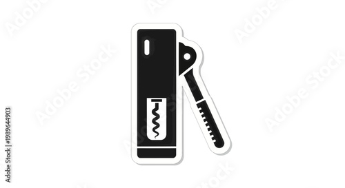 Electric Wine Bottle Opener - Automatic Corkscrew Tool, Simple Bar Accessory