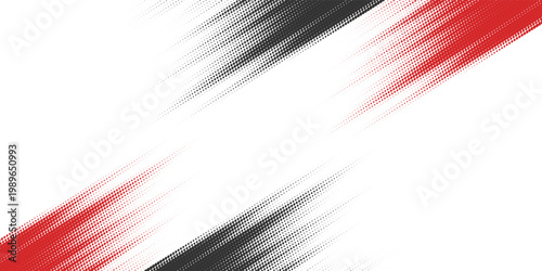 black red dragon decal brush fire volcano lava sakura Asia Japan anime style illustration sporty background banner, vector.