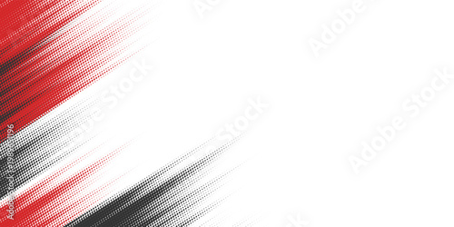 black red dragon decal brush fire volcano lava sakura Asia Japan anime style illustration sporty background banner, vector.