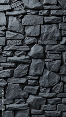 Explore the Unique Beauty of Textured Stone Walls: A Study in Monochrome Architecture and Design Elements for Modern Interiors and Outdoor Spaces