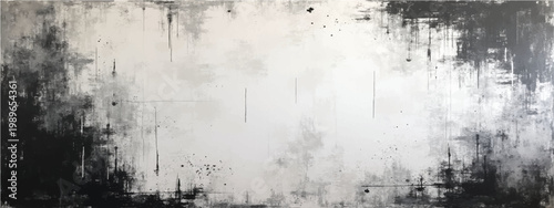 Abstract artwork A minimalistic design that creates an emotive scene with strokes. This composition uses bold texture to create a sense of depth.