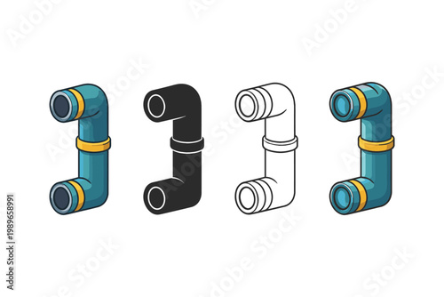 Plumbing Pipe Elbow Set