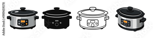 Slow Cooker Collection Icons