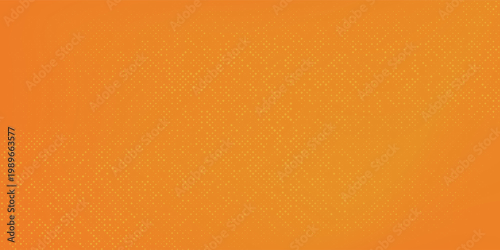 Fototapeta premium Abstract orange financial technology background, network pixel elements. Abstract science, technology and business background.