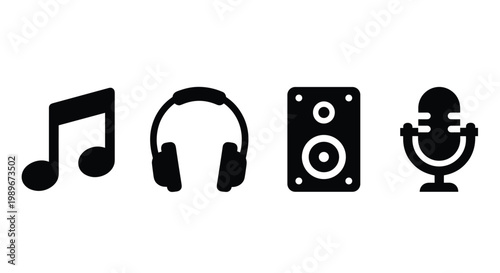 Music equipment and recording devices.