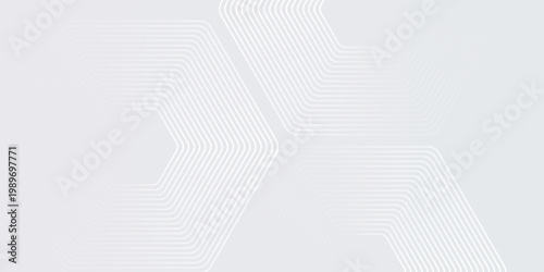 Geometric Hexagon Pattern Background With Subtle Lines and Soft Gray Tones for Modern Design modern illustration