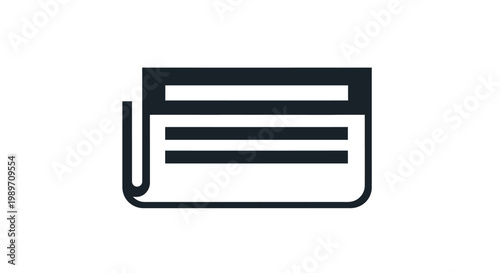 Credit card icon payment symbol.
