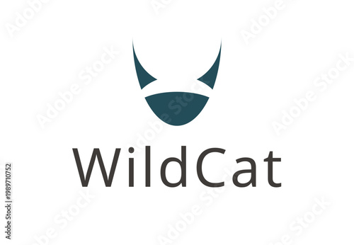 A minimalist and modern logo design featuring a stylized 