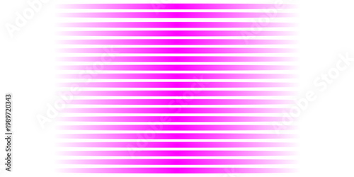 Vibrant abstract background featuring a clean horizontal grid of glowing magenta pink stripes on a crisp white field.