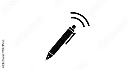 Wireless Stylus Pen with Signal Emitting.