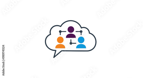 People Communication Teamwork Collaboration Concept.