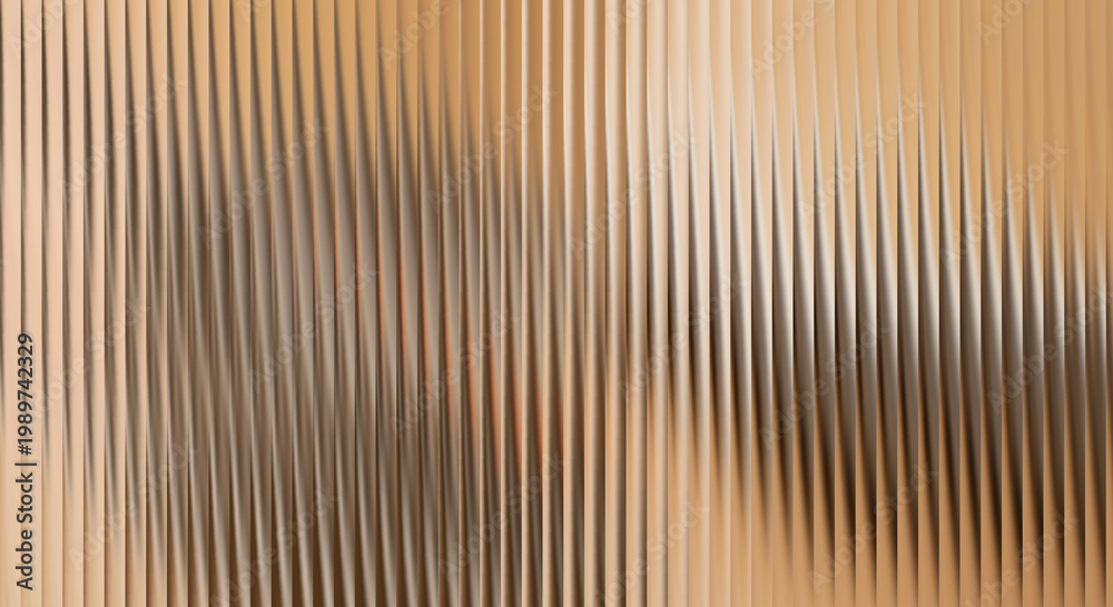Fototapeta premium A close-up view of a metallic surface with vertical lines