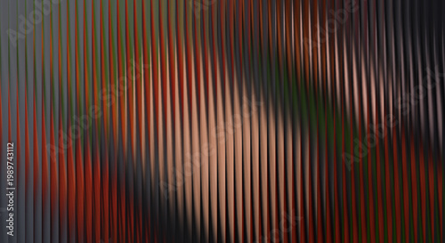 A vibrant abstract image with colorful vertical lines and a blurred background