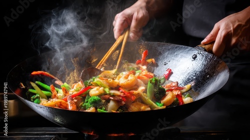 Wok Stir Fry With Vegetables