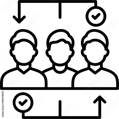 Team Collaboration Icon