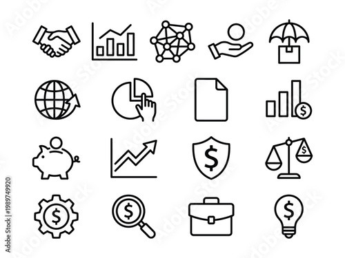 Set of vector icons representing vehicles and transportation elements with transport automobile mechanic maintenance steering charging electric convertible motorcycle limousine ambulance