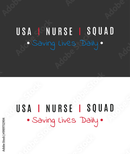 Professional Nurse Mom slogan design for apparel. Vector art perfect for medical staff appreciation, hospital events, and Mother's Day celebrations.