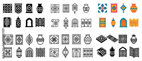 Geometric patterns and decorative elements