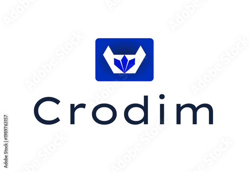 Crodim sophisticated and professional logo best for jewelry and fashion brands.