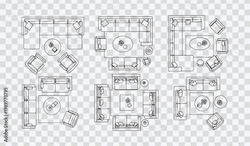Modern Living Room Layout Design for Stylish Interiors