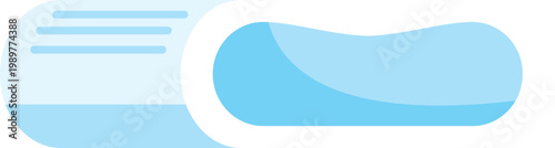 Ergonomic cervical pillow design promoting comfortable sleep and good posture