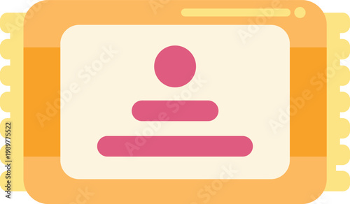 Individual wet wipes package offering portable sanitation and hygiene