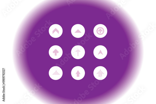 Arrows big black set icons. Arrow icon. Arrow vector collection.Collection different Arrows on flat style for web design or interface.Direction symbols - vector illustration.