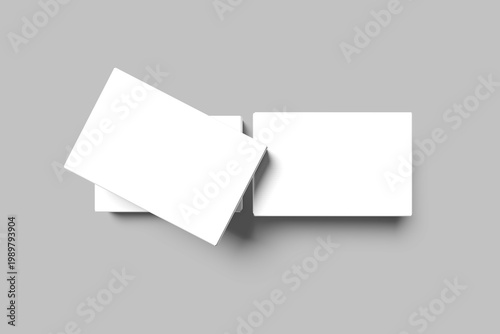 Empty Box Mockup - 3D Illustration