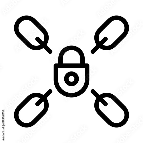 Constraint Limit Restriction Boundary Control Icon