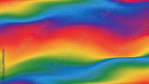 A vibrant and colorful abstract background with wavy patterns