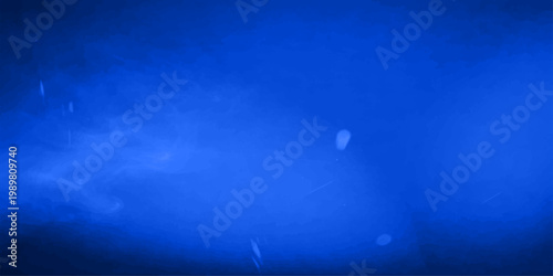 Deep blue underwater world loop featuring a bright sunlit surface with bubbles and an abstract sky background of clouds over the dark ocean nature