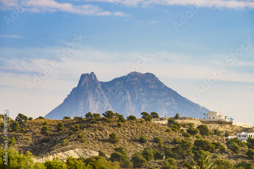 Photography Puig Campana peak, Spain