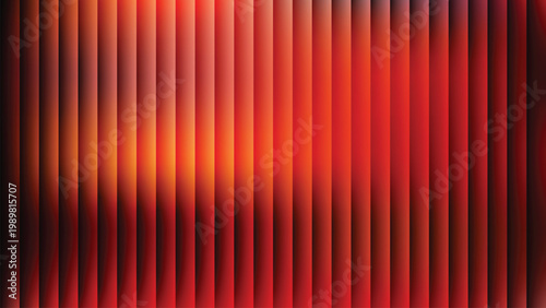 Red abstract striped background with textured metallic pattern and soft light lines suitable for wallpaper or fabric design