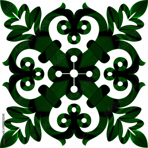  Document decorative elements vintage elegant seamless symmetric curves.eps