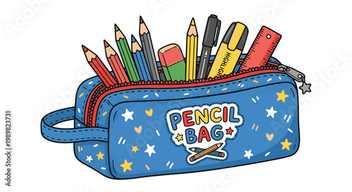 pencil bag clip art.