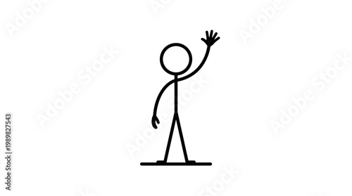 Vector illustration of male and female silhouettes including a long-haired man, representing people, justice and business icons in a black vector design style