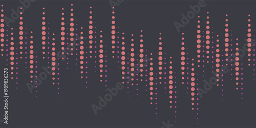 Abstract Digital EQ Equalizer. Sound Wave Design Element. Speaking Sound Wave Vector Illustration. Artificial Intelligence AI Assistant Voice Visualization.