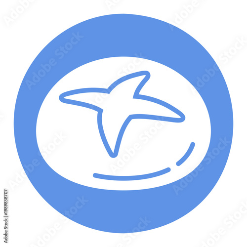 Freshly Baked Artisan Bread Loaf Glyph Icon