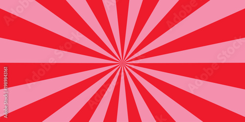 Sunburst or sun burst retro background. Retro sunburst pattern background for modern graphic design element vector. Abstract background with rays. 