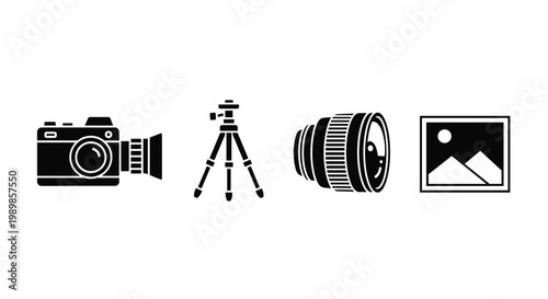 Camera and photography equipment tools.