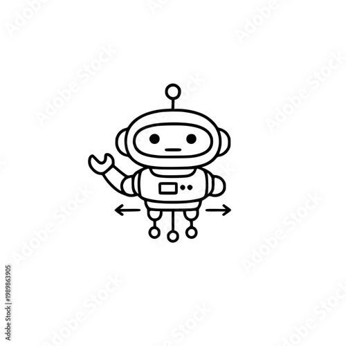 Robot Assistant Icon