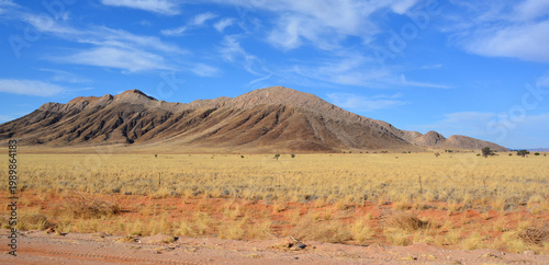 Tableau sur toile Landscape of  Namib-Naukluft National Park is a national park of Namibia encompassing part of the Namib Desert (considered the world's oldest desert) and the Naukluft mountain range