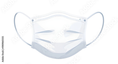 mask, medical, face, protection, disposable, safety, health, hygiene, filter, surgical, cover, virus, bacteria, prevention, care, icon, design