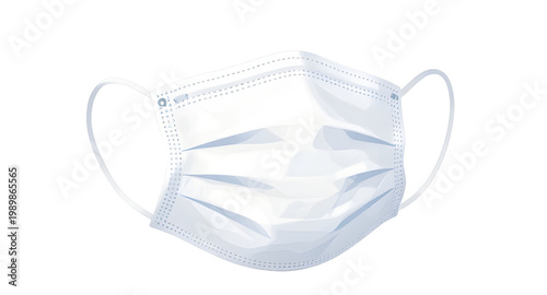 mask, medical, face, protection, disposable, safety, health, hygiene, filter, surgical, cover, virus, bacteria, prevention, care, icon, design