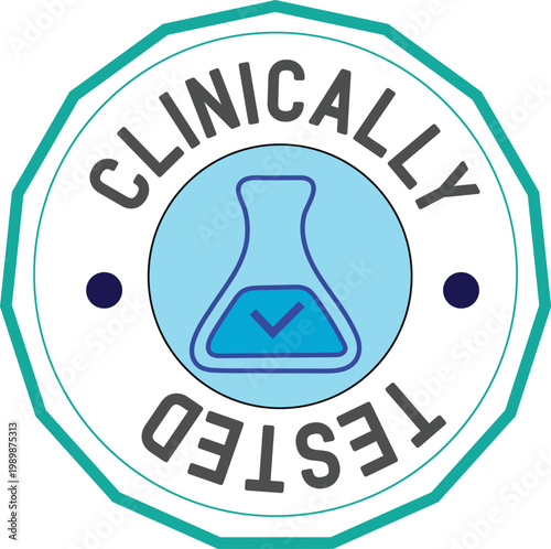 Clinically tested seal indicating product validation and safety